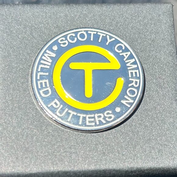 Titleist Scotty Cameron Circle T Golf Ball Marker/Hat Clip Magnetic - Picture 1 of 3